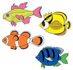 236x226 Fish Clip Art Colourful Cartoon Fish Clip Art Royalty Free Stock