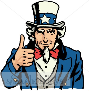 379x388 Uncle Sam Clipart