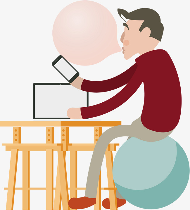 650x718 Red Cartoon Mobile Boy, Gules, Cartoon, Mobile Phone Png Image