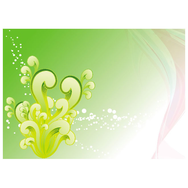 660x660 Underwater Plants Vector Image
