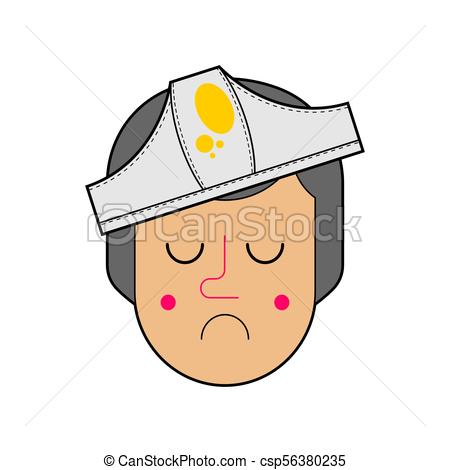 450x470 Loser Underwear On Head. Depressed Offended Guy. All Bullied