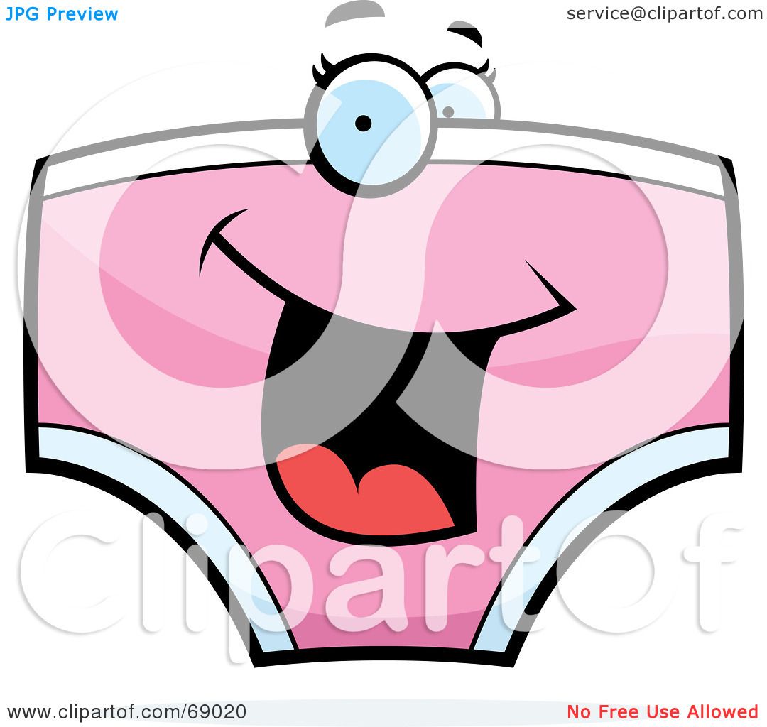 1080x1024 Royalty Free (Rf) Clipart Illustration Of An Excited Pink