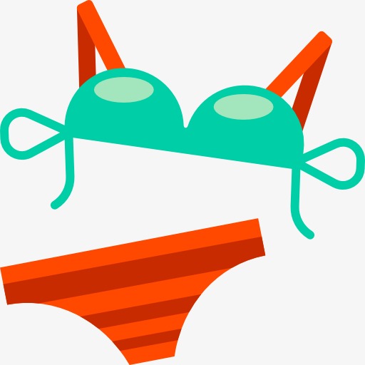 512x512 Bikini, Cartoon, Underwear Png Image And Clipart For Free Download
