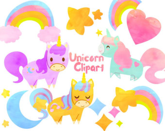 340x270 Unicorn Clipart, Unicorn Clip Art, Pony Horse Rainbow Pink Blue
