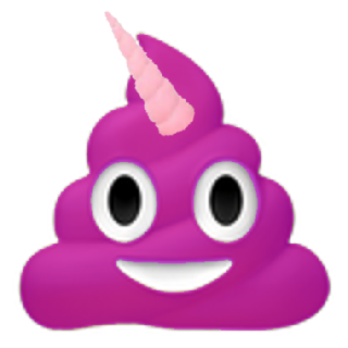 320x320 Unicorn Poop Theone Emojidex