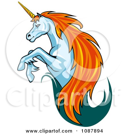 450x470 Royalty Free (Rf) Unicorn Logo Clipart, Illustrations, Vector
