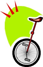 144x220 Sheila Blog Unicycle Clip Art