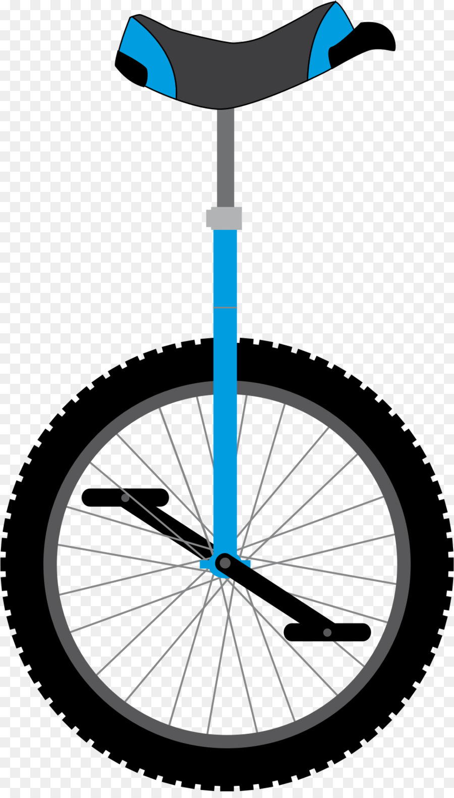 900x1580 Unicycle Clip Art
