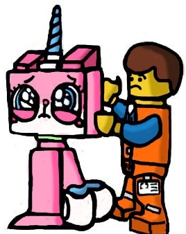 268x338 Lego Unikitty Emmet By Helgohoernchen