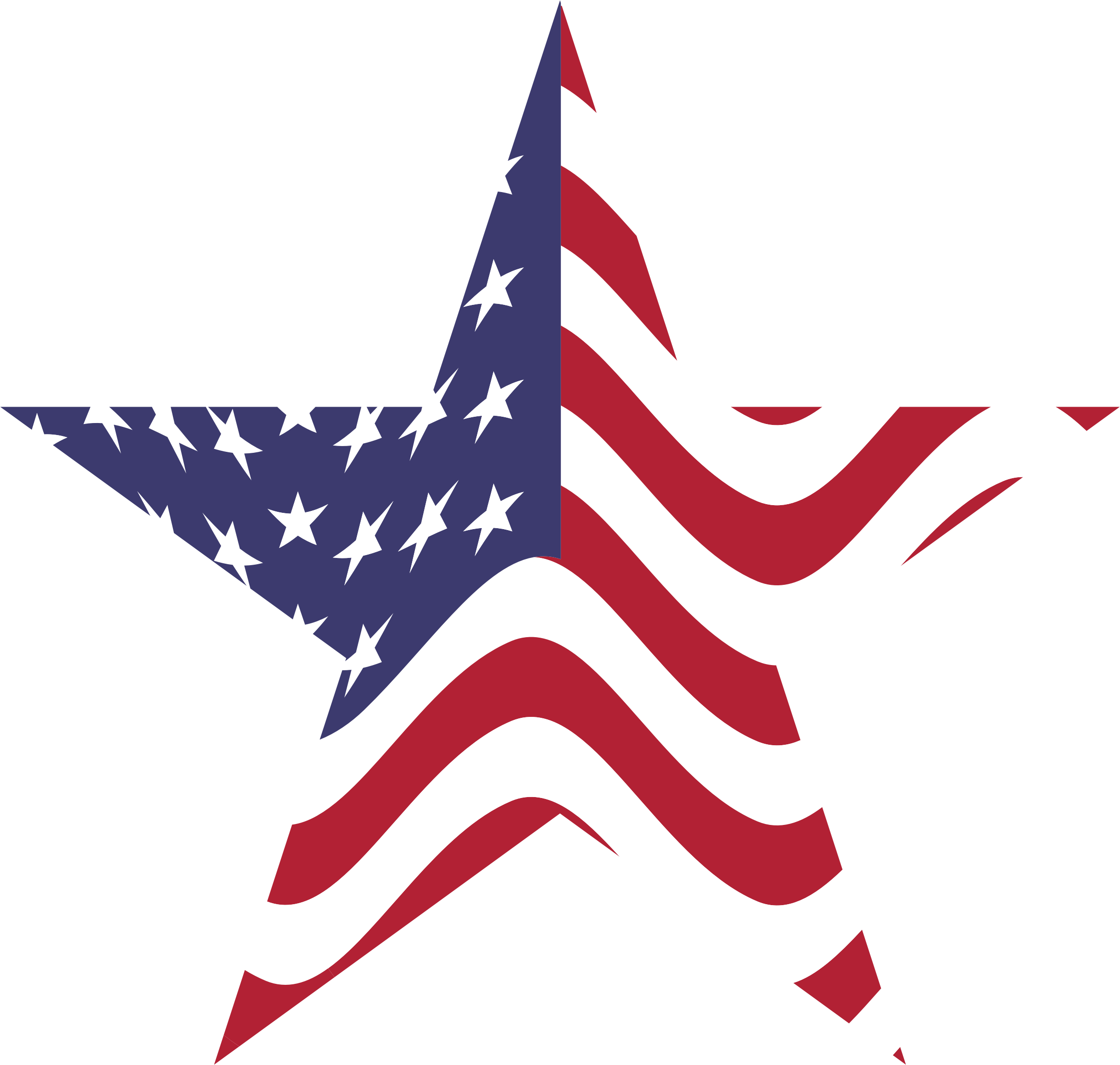 2332x2218 Us Flag American United States Clipart 2