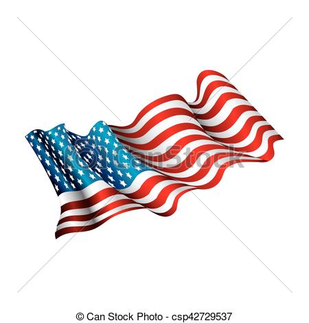 450x470 United States Of America Flag Vector Illustration Design Vectors