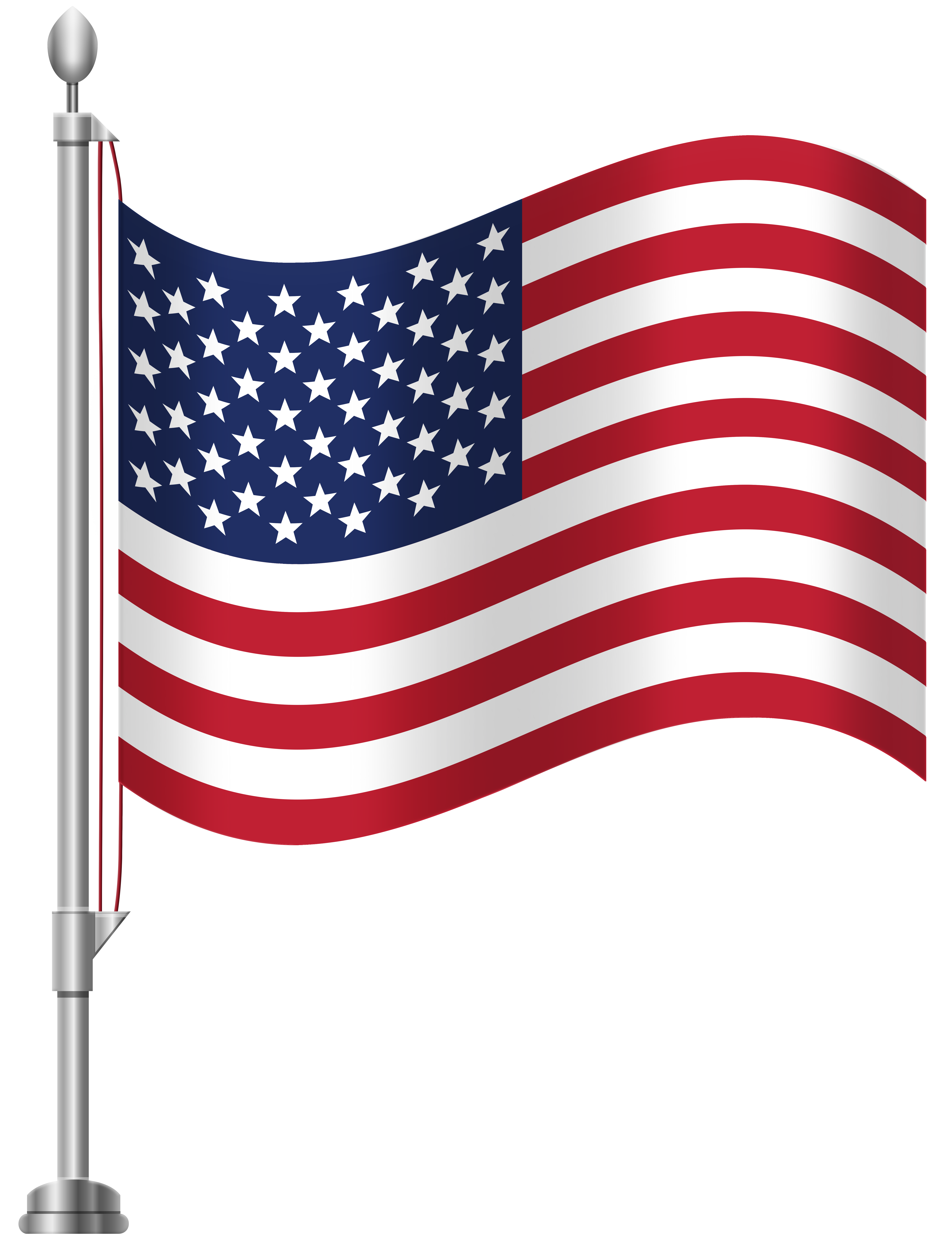 6141x8000 United States Of America Flag Png Clip Art