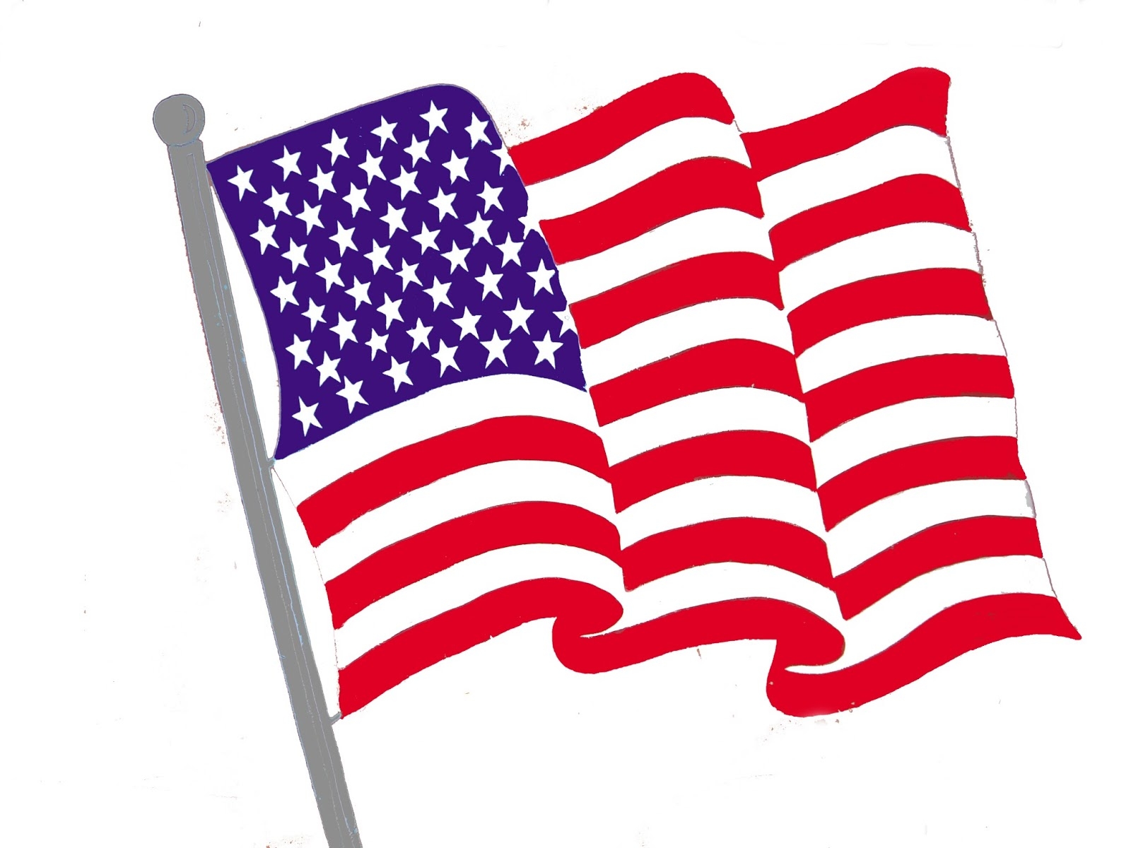 1600x1200 Clip Art United States Flag Clip Art