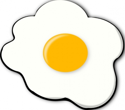 425x374 Free Download Of Sunny Side Up Clip Art Vector Graphic