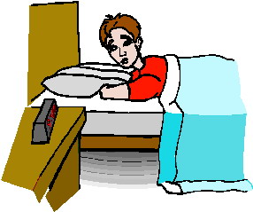 286x239 Waking Up Clip Art