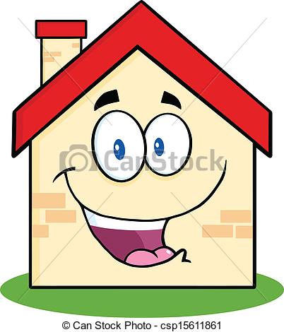 402x470 Happy House Cartoon Thumb Up Royalty Free Cliparts Vectors