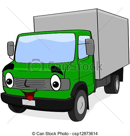 450x470 New Delivery Truck Clipart