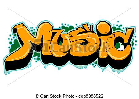 450x319 Graffiti Urban Art Vector Illustration
