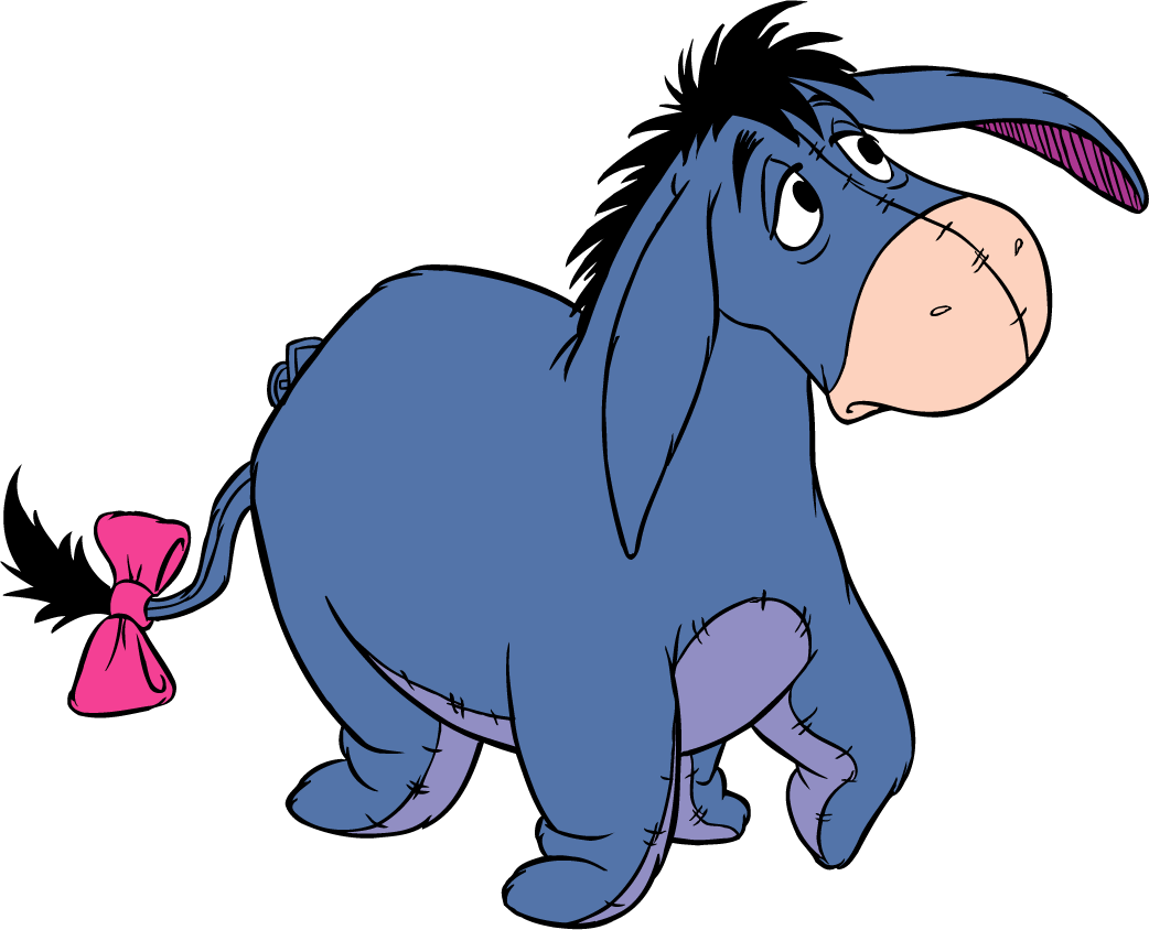 1042x844 Disney Clipart Eeyore