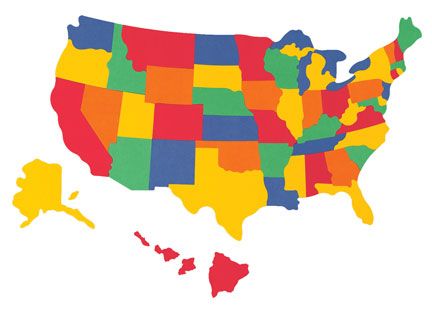 432x309 Elegant Us Map Clipart United