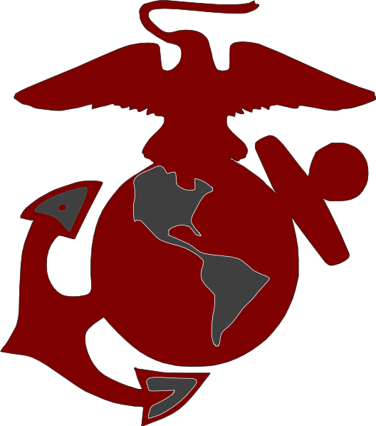 528x597 Marines Logo2 Clip Art