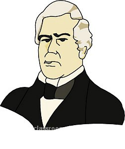 252x300 American Presidents Clipart Millard Fillmore
