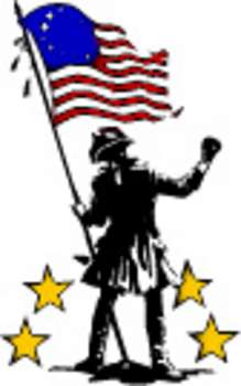 219x350 Free Patriotic Clipart Picture Of Civil War Soldier Holding