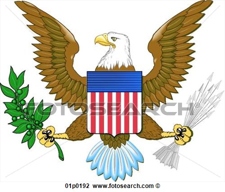 450x384 United States Eagle Clipart