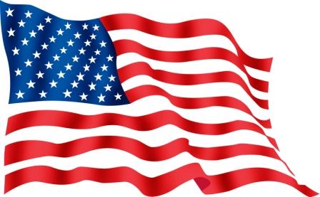448x277 American Flag Usa Clipart Wikiclipart