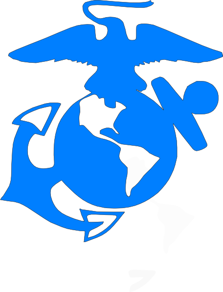 456x595 Usmc Blue Clip Art