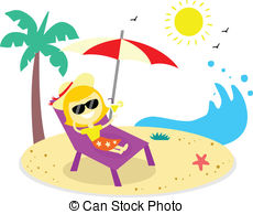 230x194 Sunbath Clipart