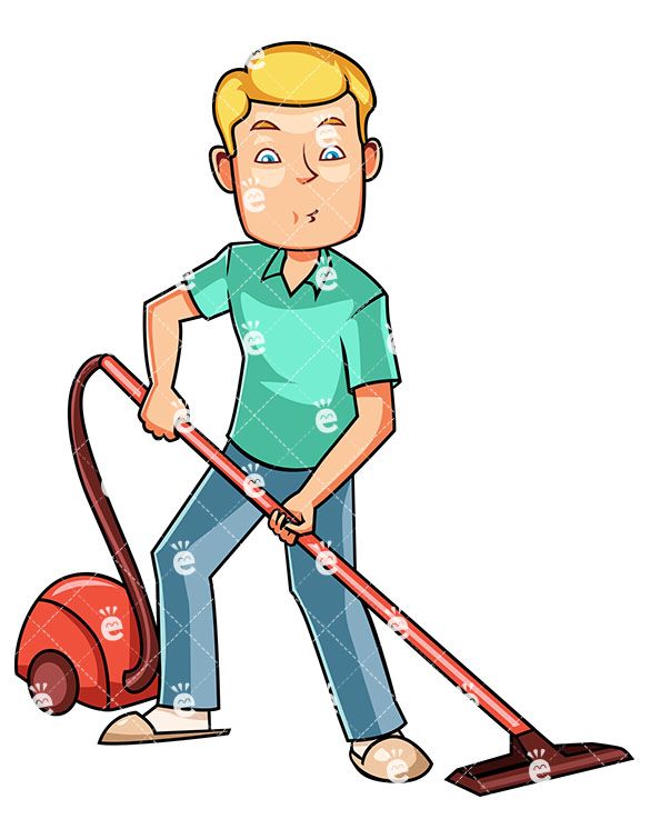 585x755 A Man Using A Canister Vacuum Canister Vacuum And Vacuums