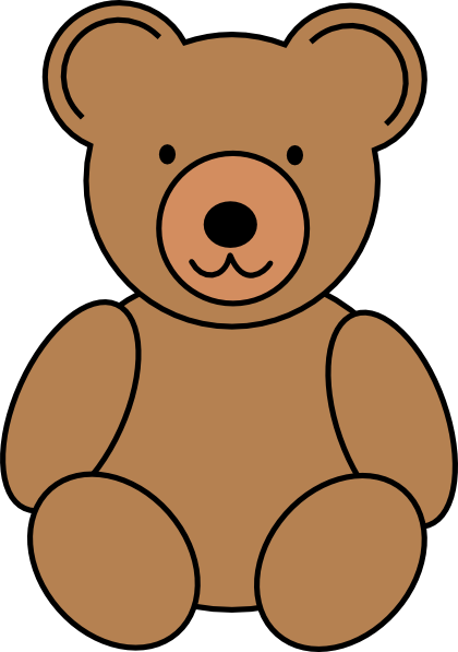 420x597 Teddy Bear Clip Art