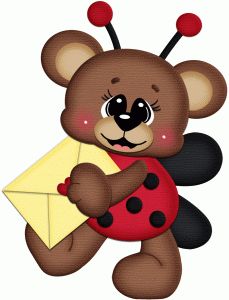 229x300 Teddy Bear Clipart Ladybug