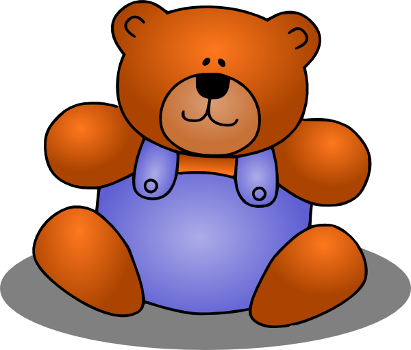 600x510 Cartoon Teddy Bears Clipart