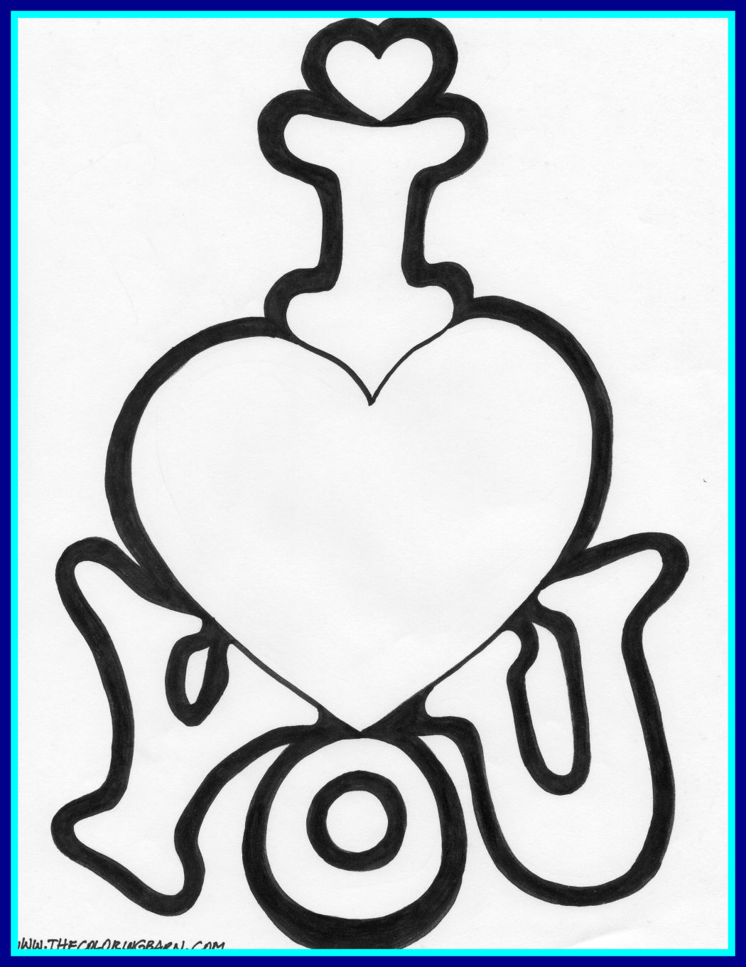 1050x1360 Astonishing Love You Coloring Page Be My Valentine Pics For Kitten