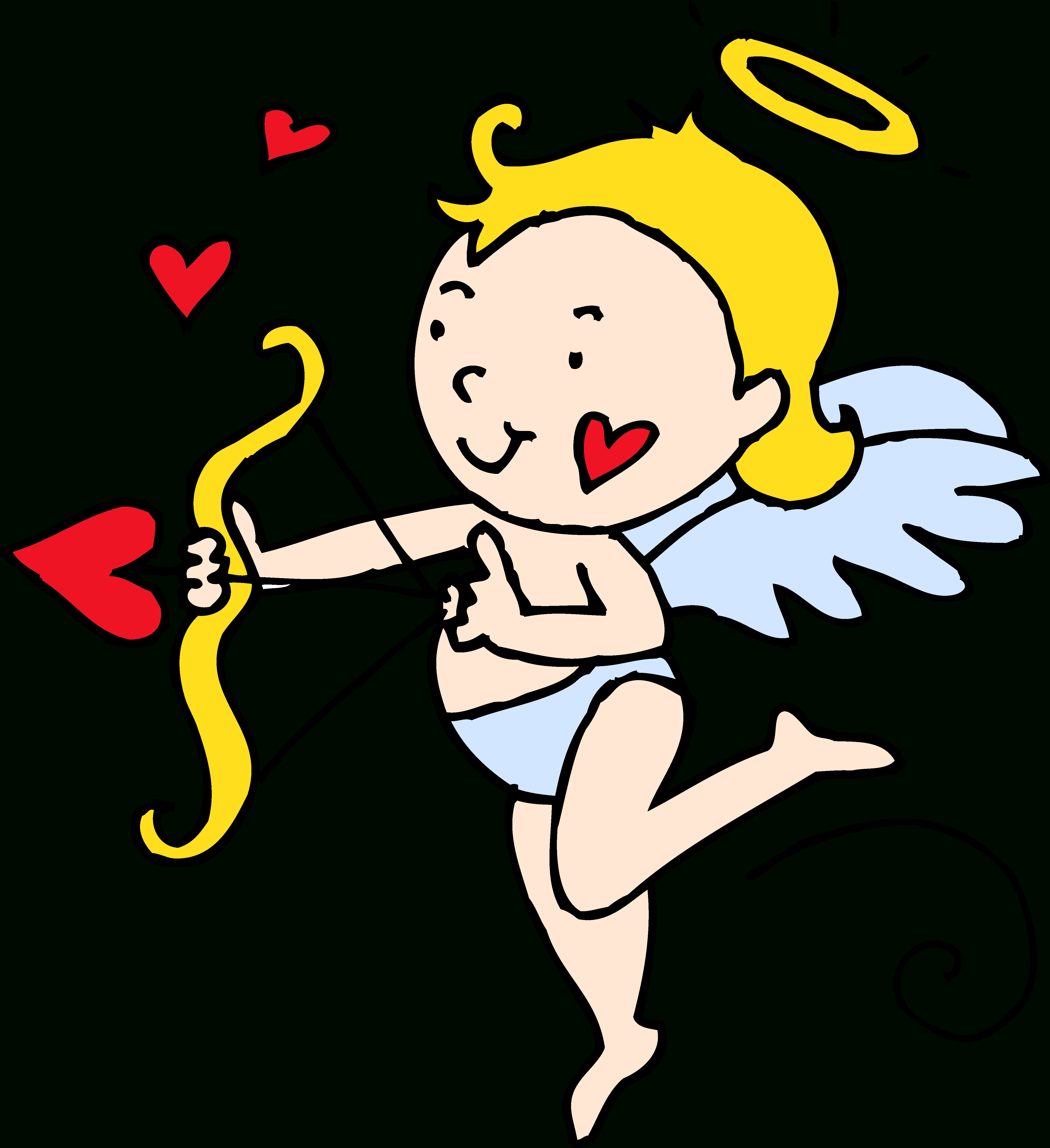4582x5008 Cupid Clip Art