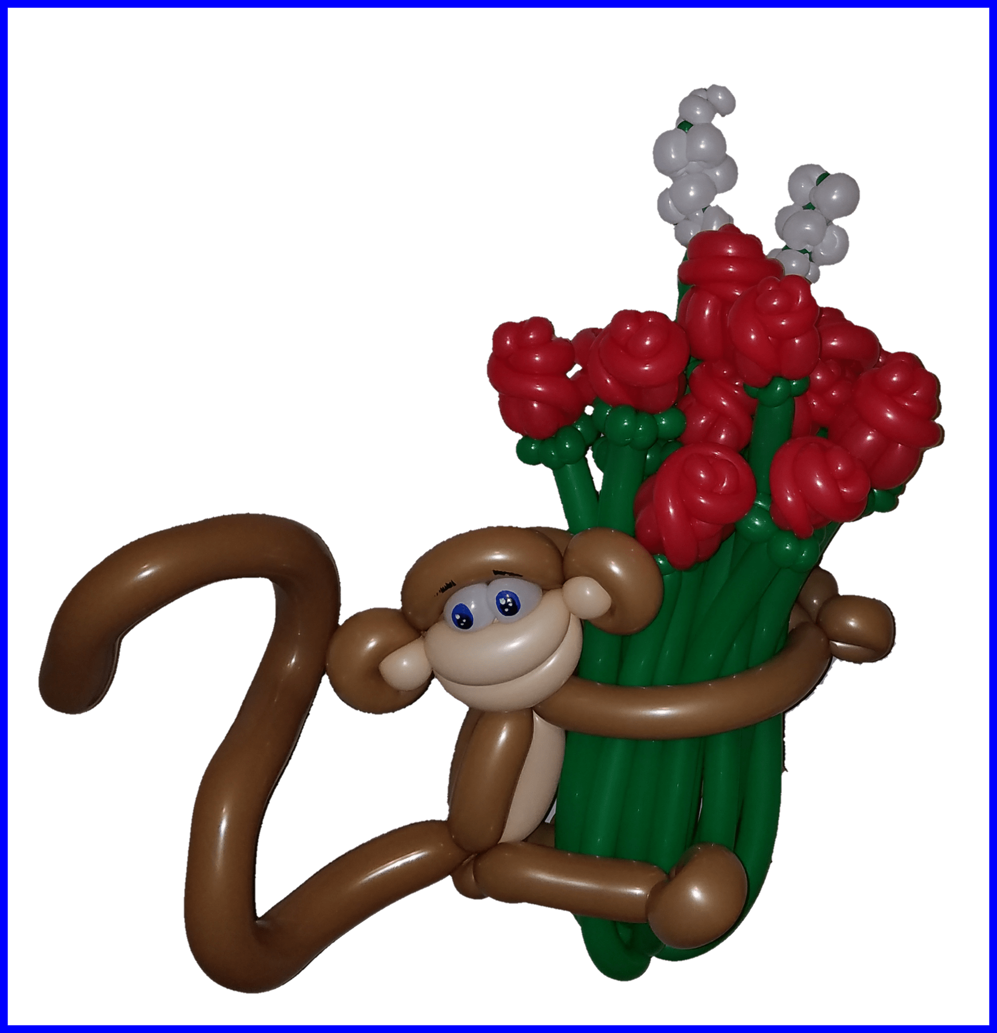 1961x2033 Awesome Adorable Monkey Balloon Bouquet Delivery For Valentine U