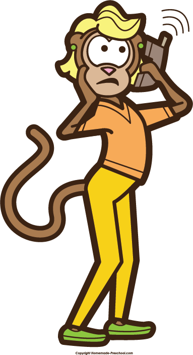 383x702 Top 95 Monkey Clipart