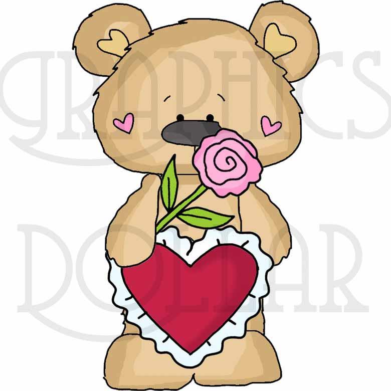 780x780 Diaper Bears First Valentine's Day Clip Art