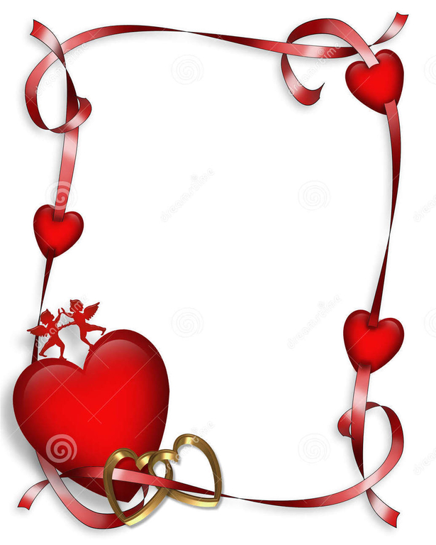 615x768 Free Valentine Clip Art Borders