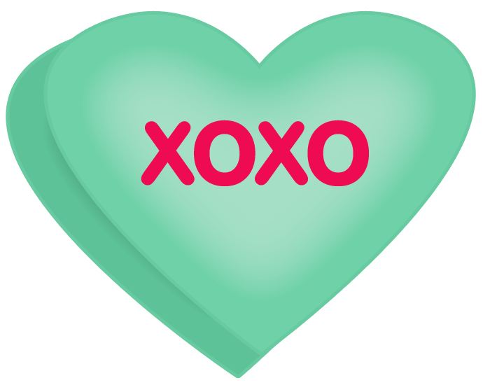 700x550 Valentine's Day Clipart Candy Heart
