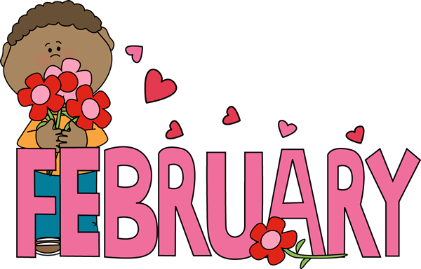 600x384 February Clip Art