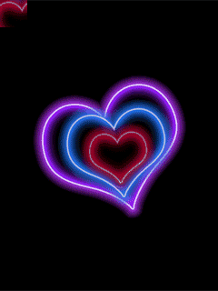 240x320 Moving Heart Clipart