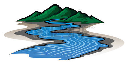 450x225 Valley Clipart Mountain Range