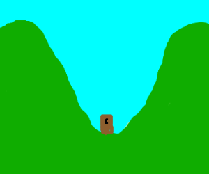 300x250 Outhouse In Deep Valley