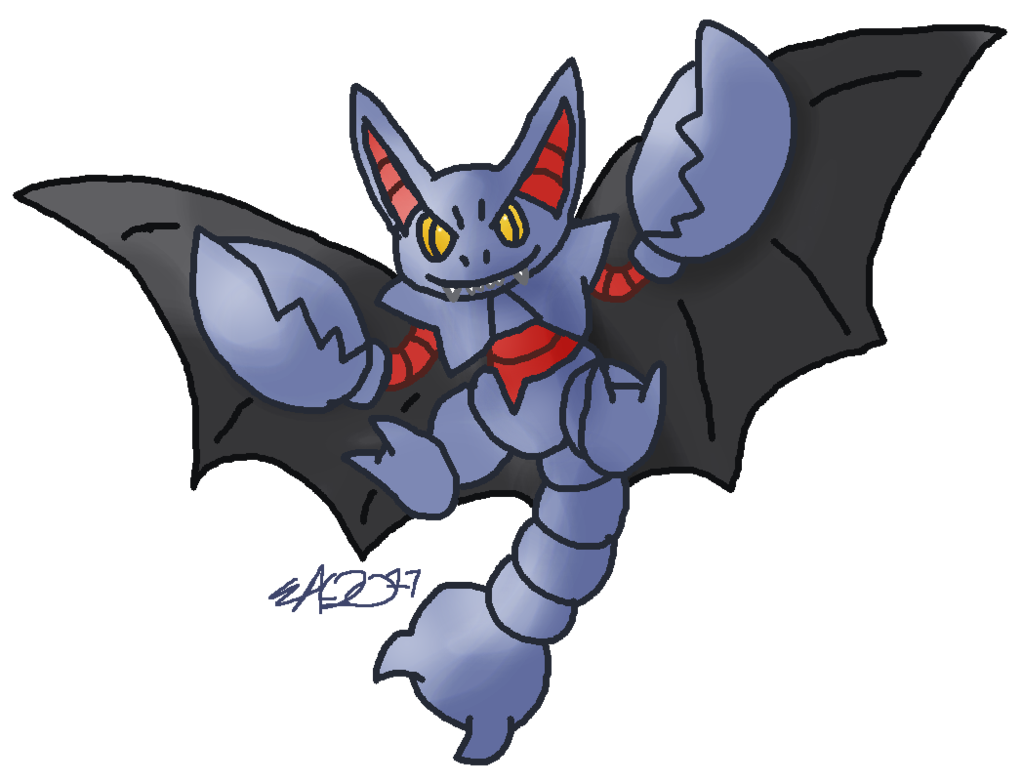 1022x782 Pkmn Vampire Bat Scorpion By Rosa Pegasus