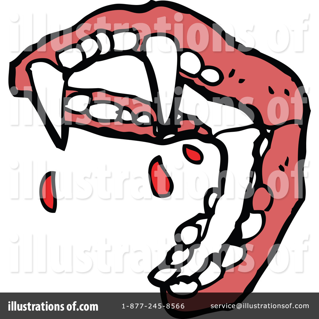 1024x1024 Vampire Teeth Clipart