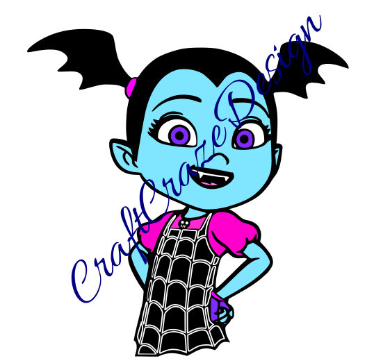 538x523 Vampirina Svg