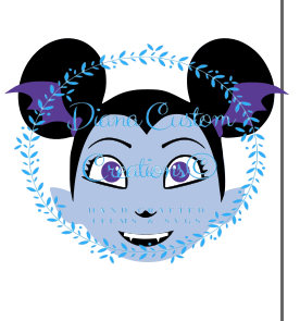 276x295 Disney, Vampirina, Disney Jr., Vampirina Svg, Vampirina Printable